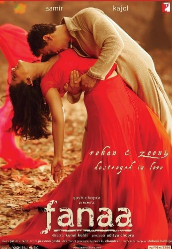 Fanaa Bollywood DVD With English Subtitles